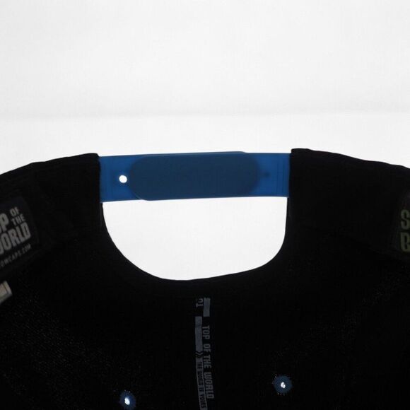 Top of the World Carolina Tar Heels Abstract Brim Snapback Hat Black / Blue OS - Picture 6 of 8